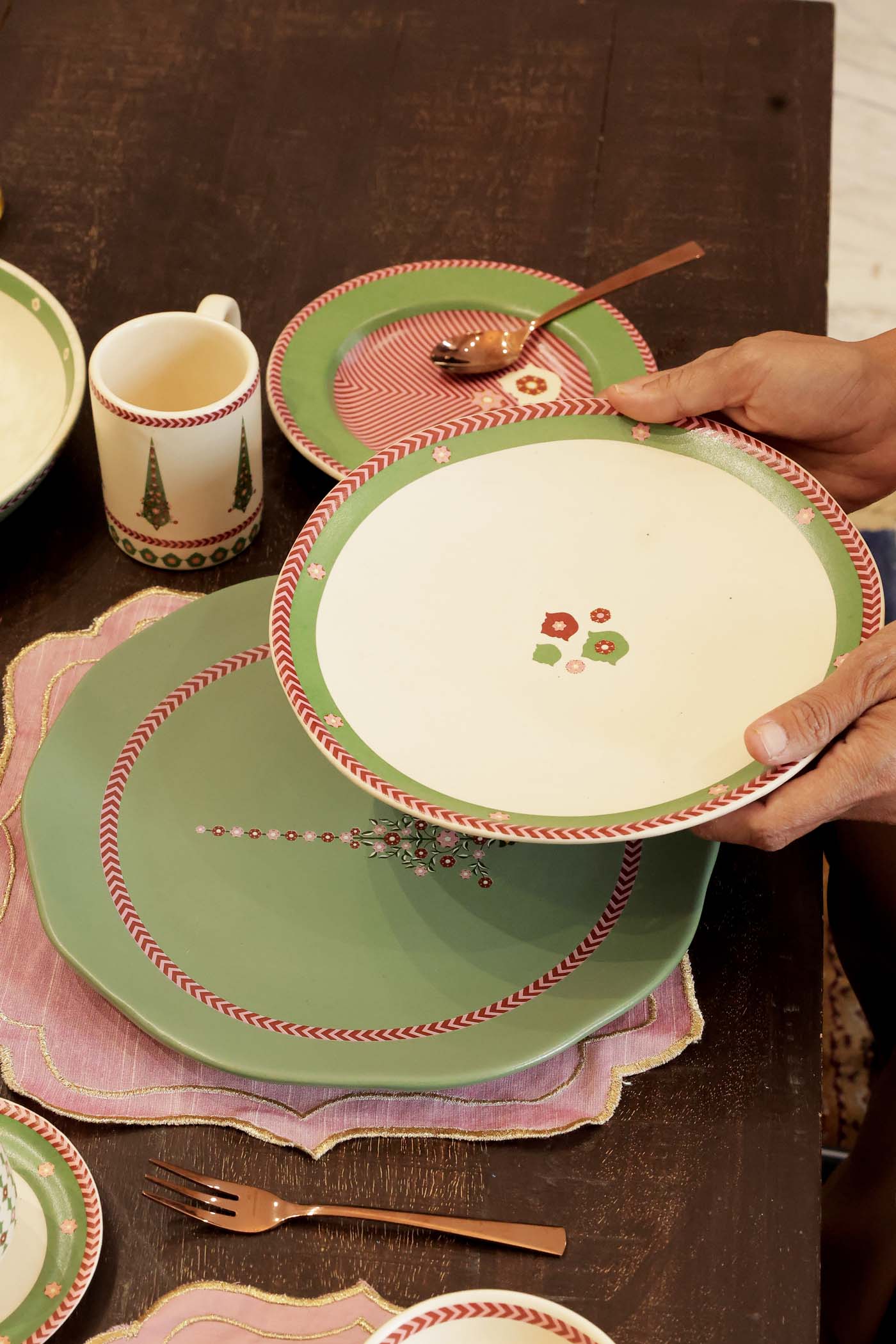 Mughal Garden Quarter Plate