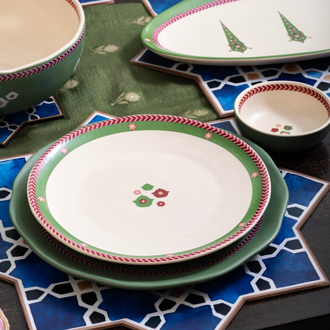 Mughal Garden Quarter Plate