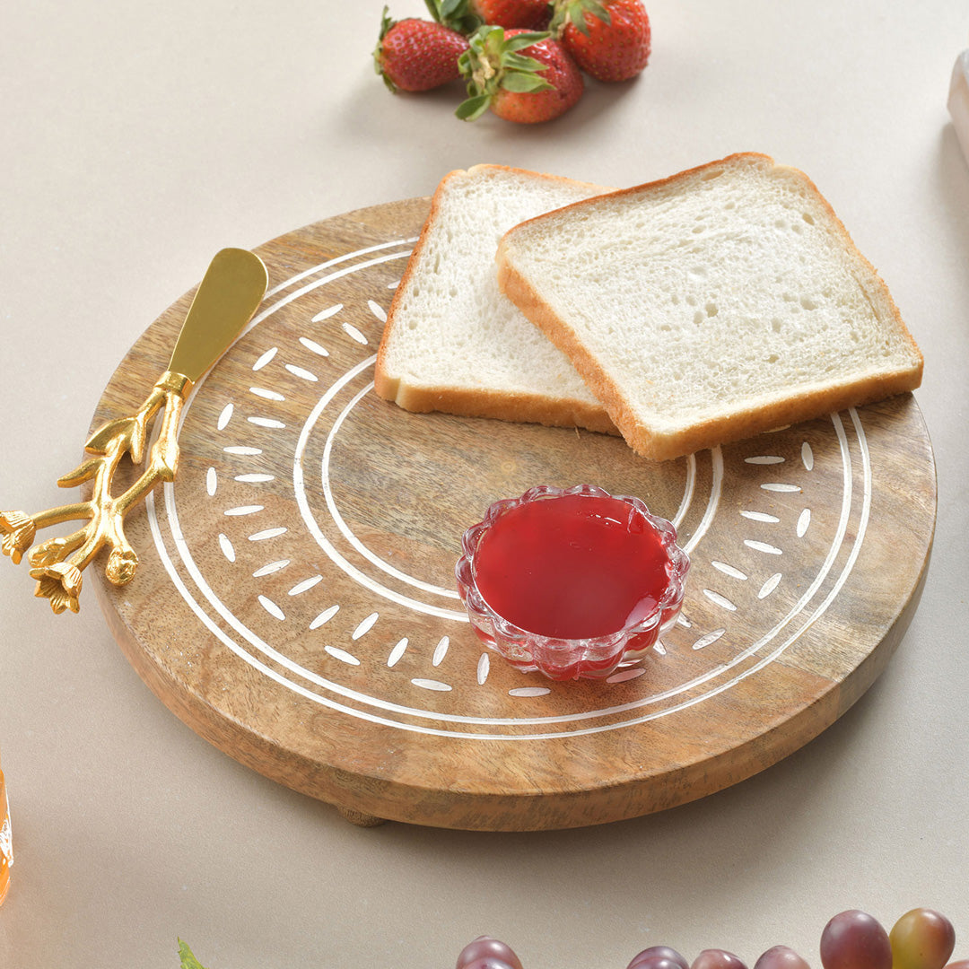 White wash Cheese Board Riser