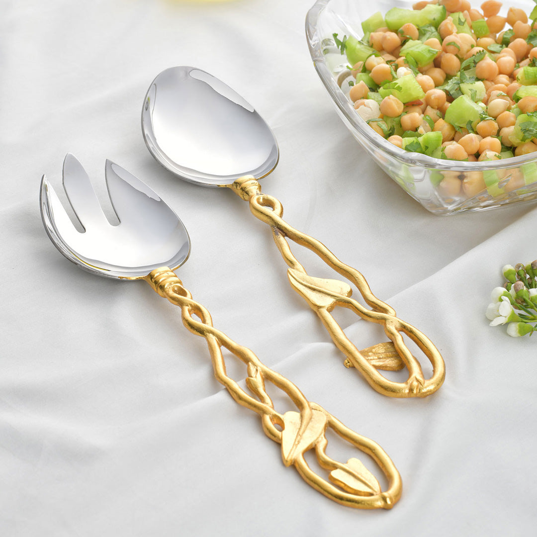 Golden Leaves (Set of 2)