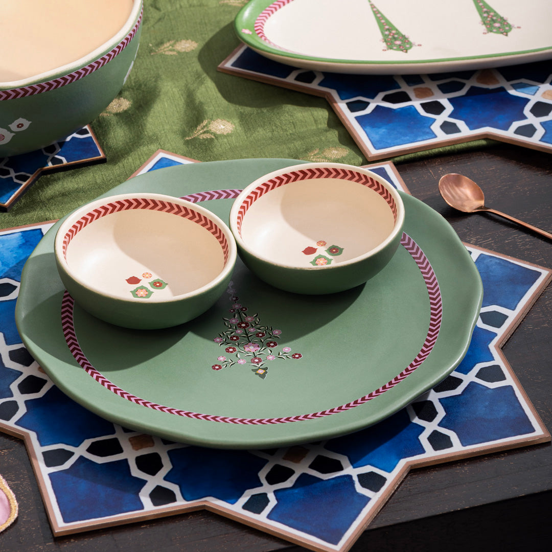 Mughal Garden Dinner Plate