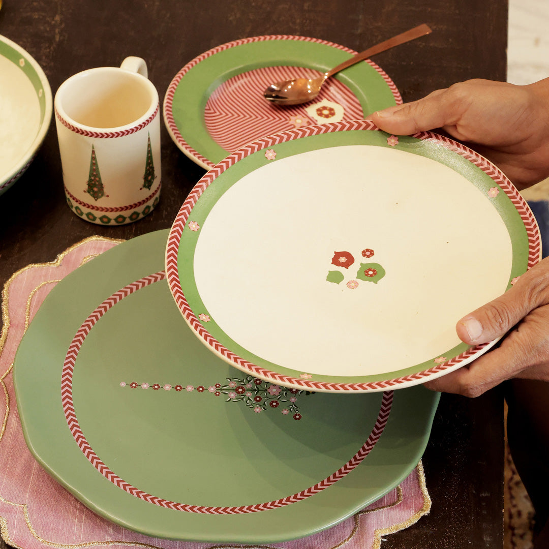 Mughal Garden Quarter Plate