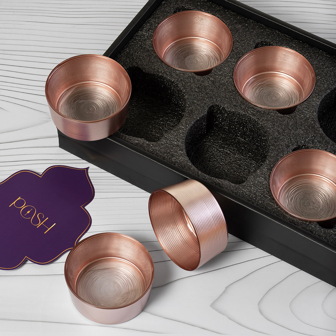 Classic Bowl ( Purple) Set Of 6 - Gifting
