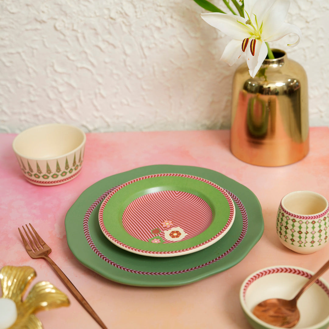 Mughal Garden Dessert Plate