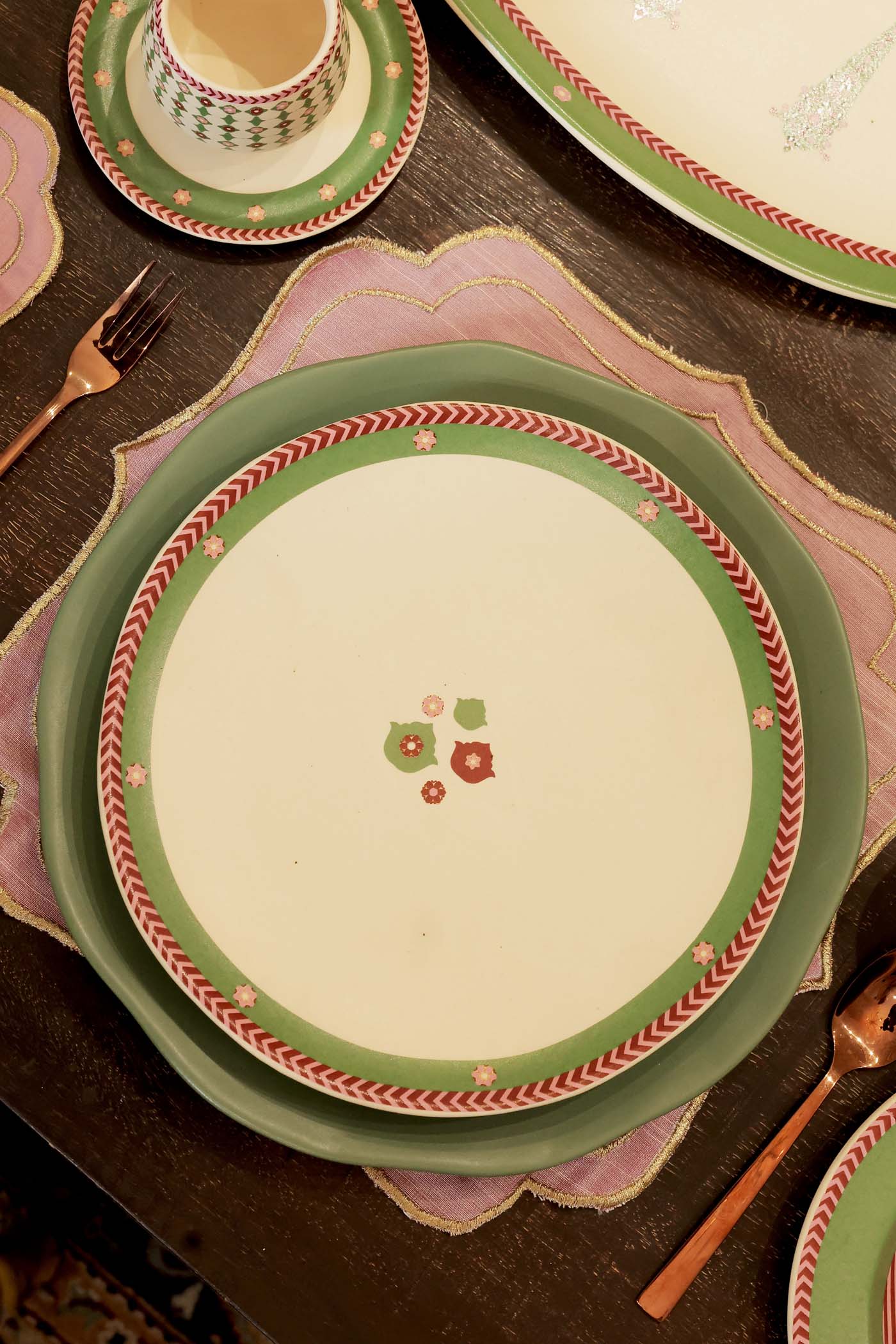 Mughal Garden Quarter Plate