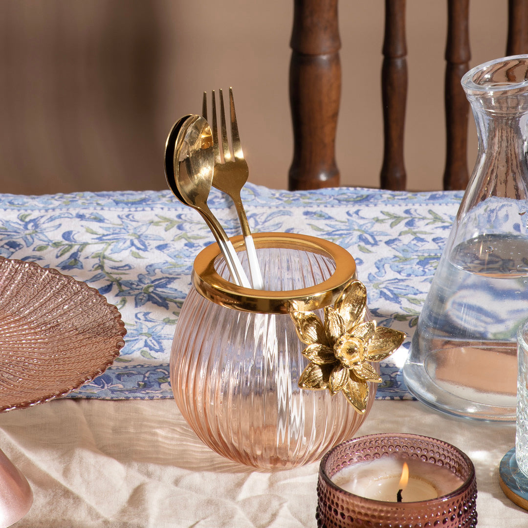 Kumudini Glass Votive (S)