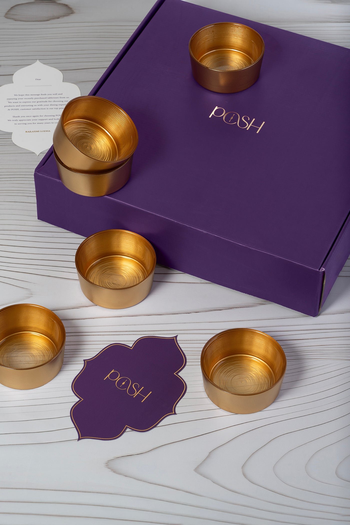 Classic Bowl ( Gold)
Set Of 6