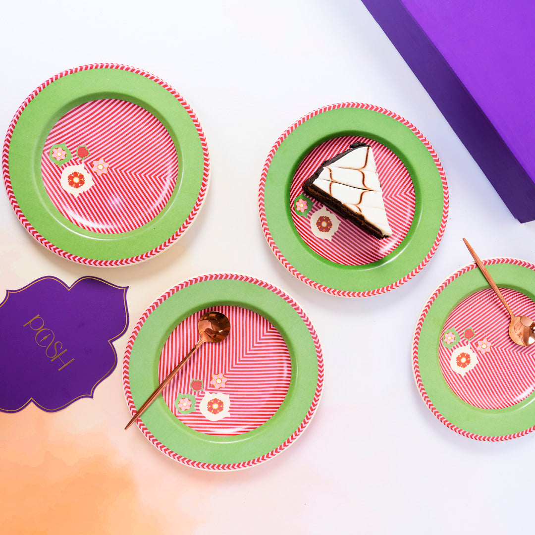 Mughal Garden Dessert Plate