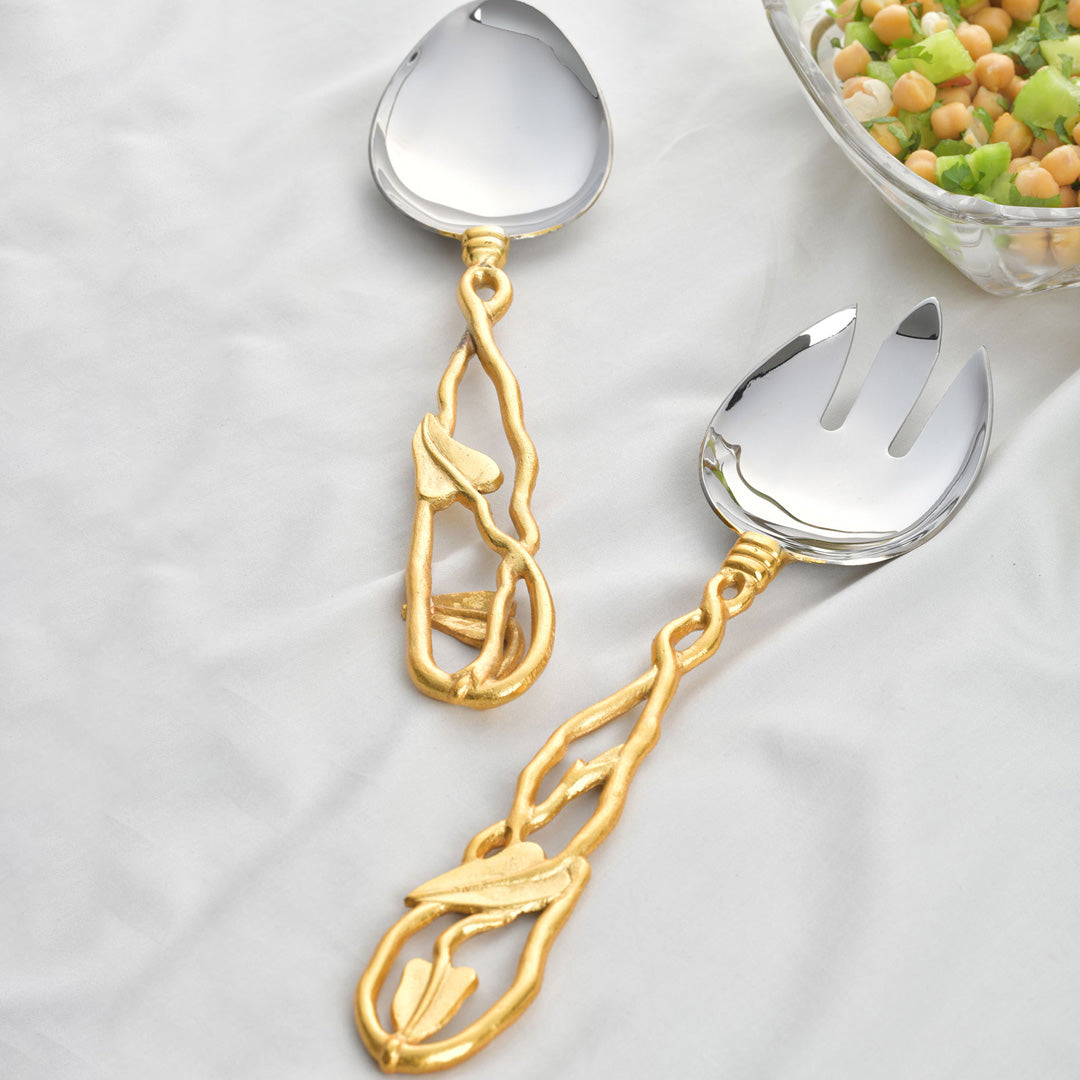 Golden Leaves (Set of 2)
