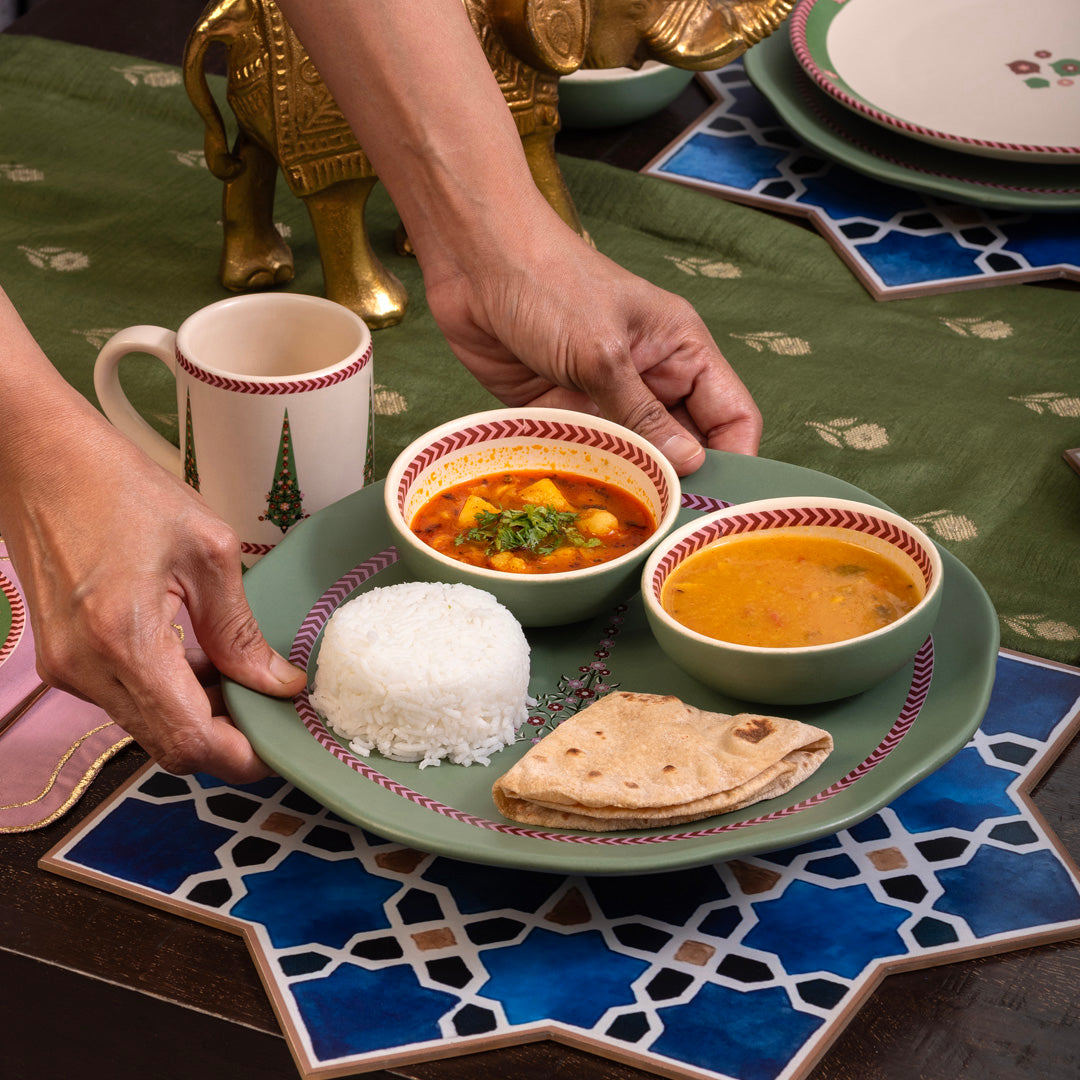 Mughal Garden Dinner Plate