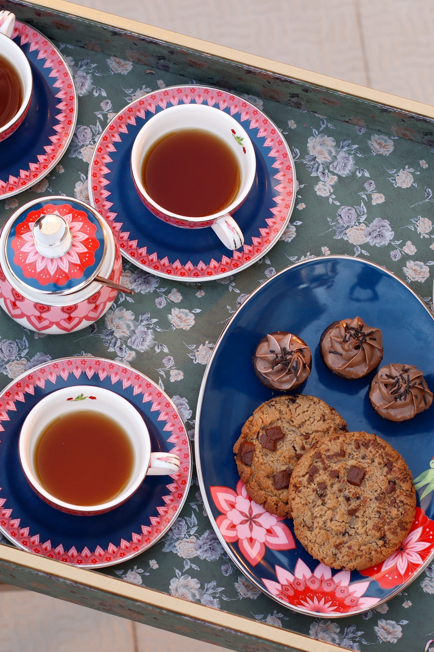 Mausam Tea Set of 14 Pcs