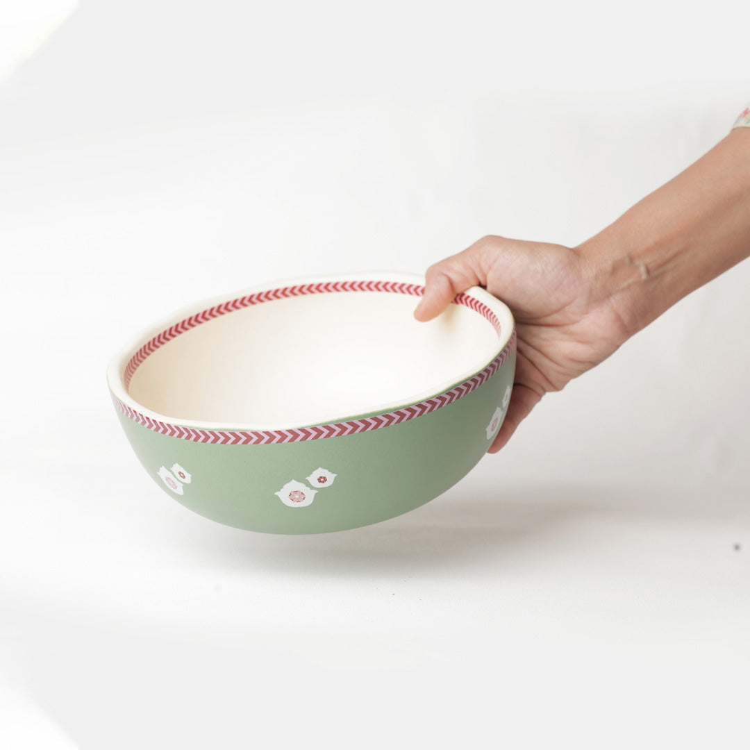Mughal Garden Serving Bowl