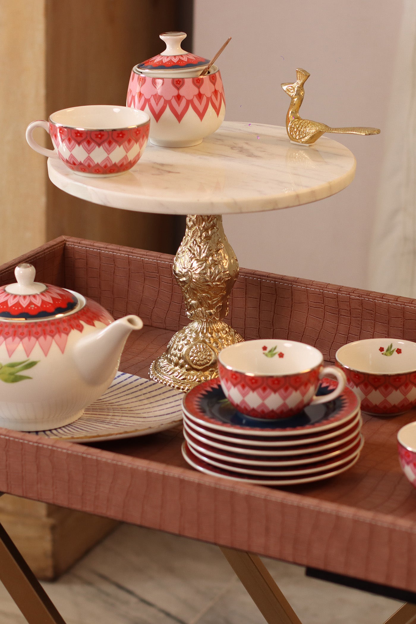 Mausam Tea Set of 14 Pcs