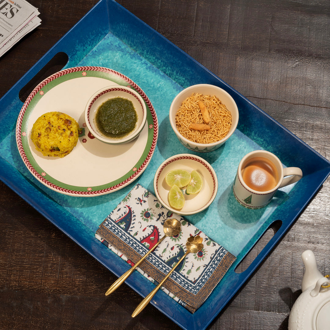 Mughal Garden Quarter Plate