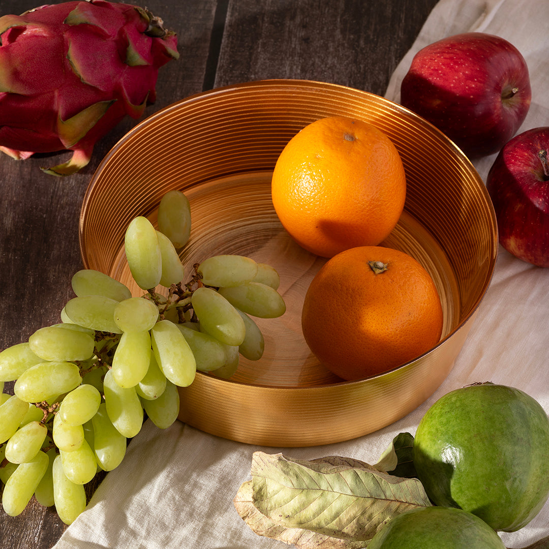 Classic Serving Bowl ( Gold )