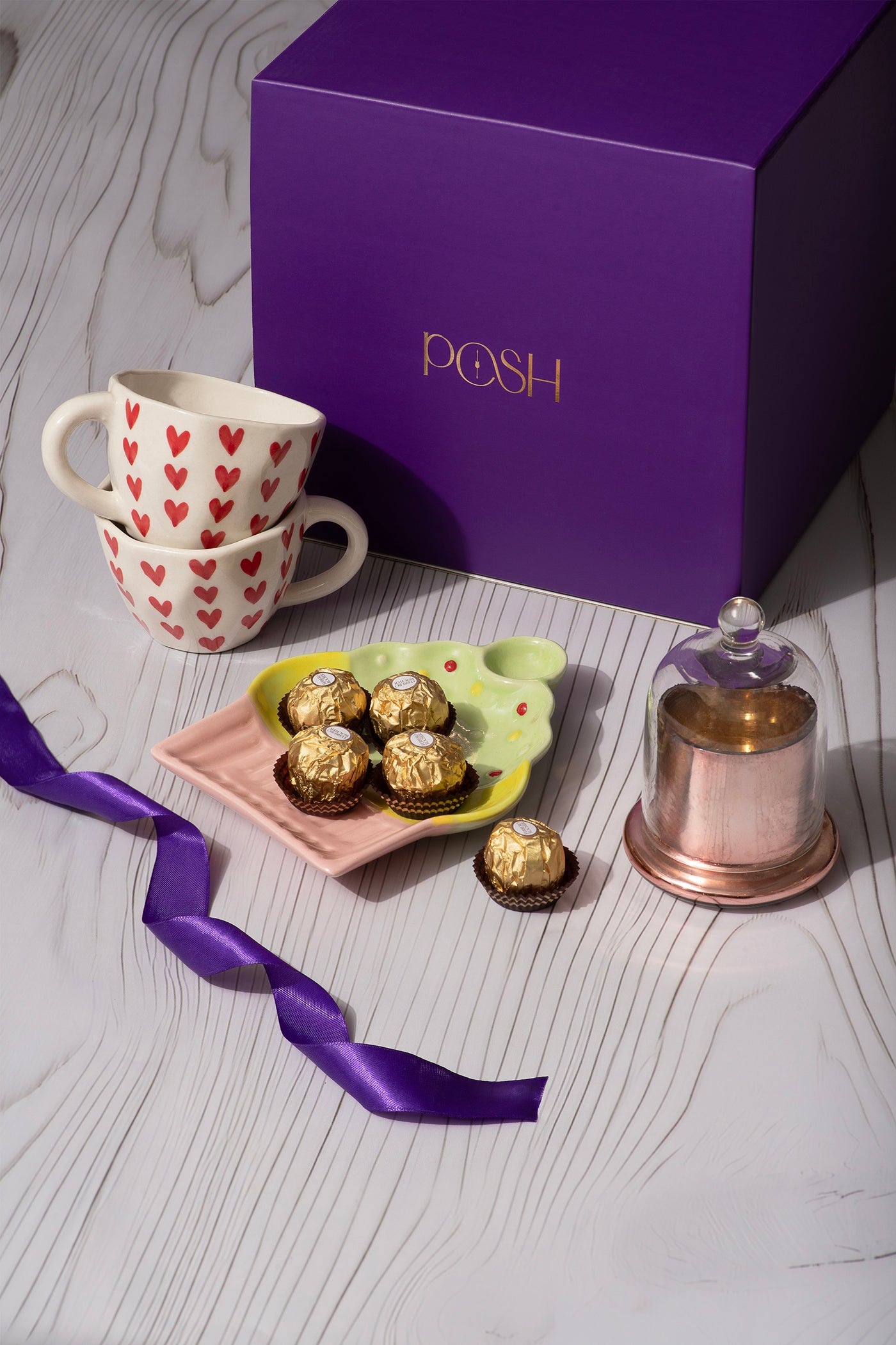 Rakhsha Bandhan Gift Hamper set of 2 Cups
With Muffn Platter