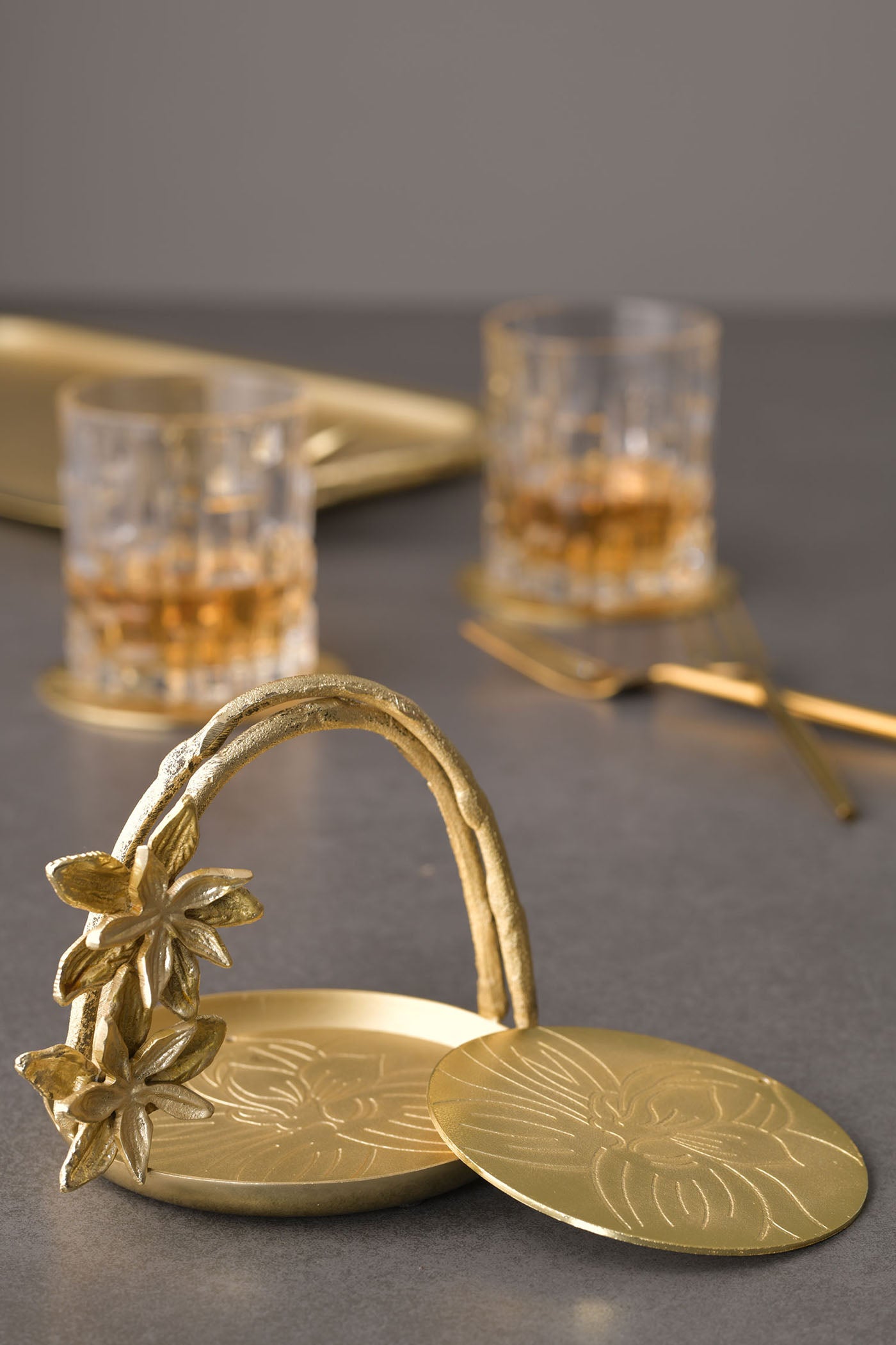 Kumudini Coaster holder Set Of 5