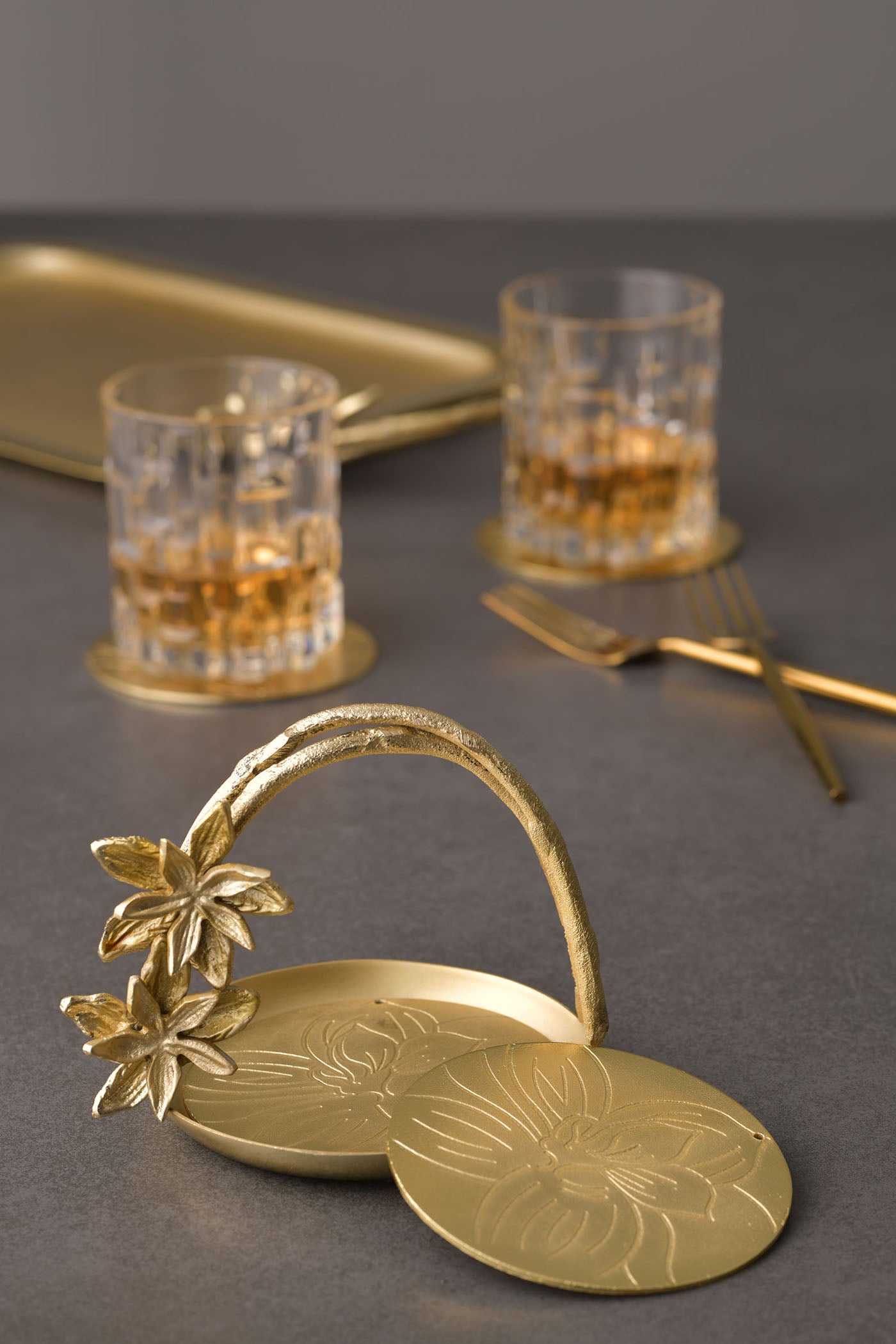 Kumudini Coaster holder Set Of 5