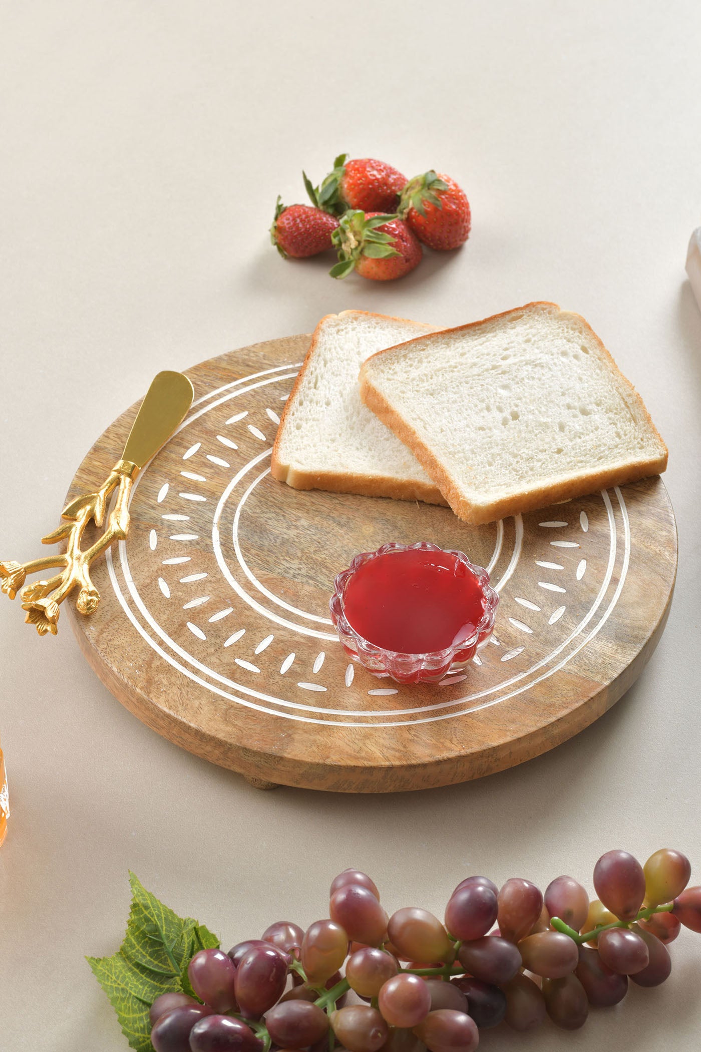 White wash Cheese Board Riser