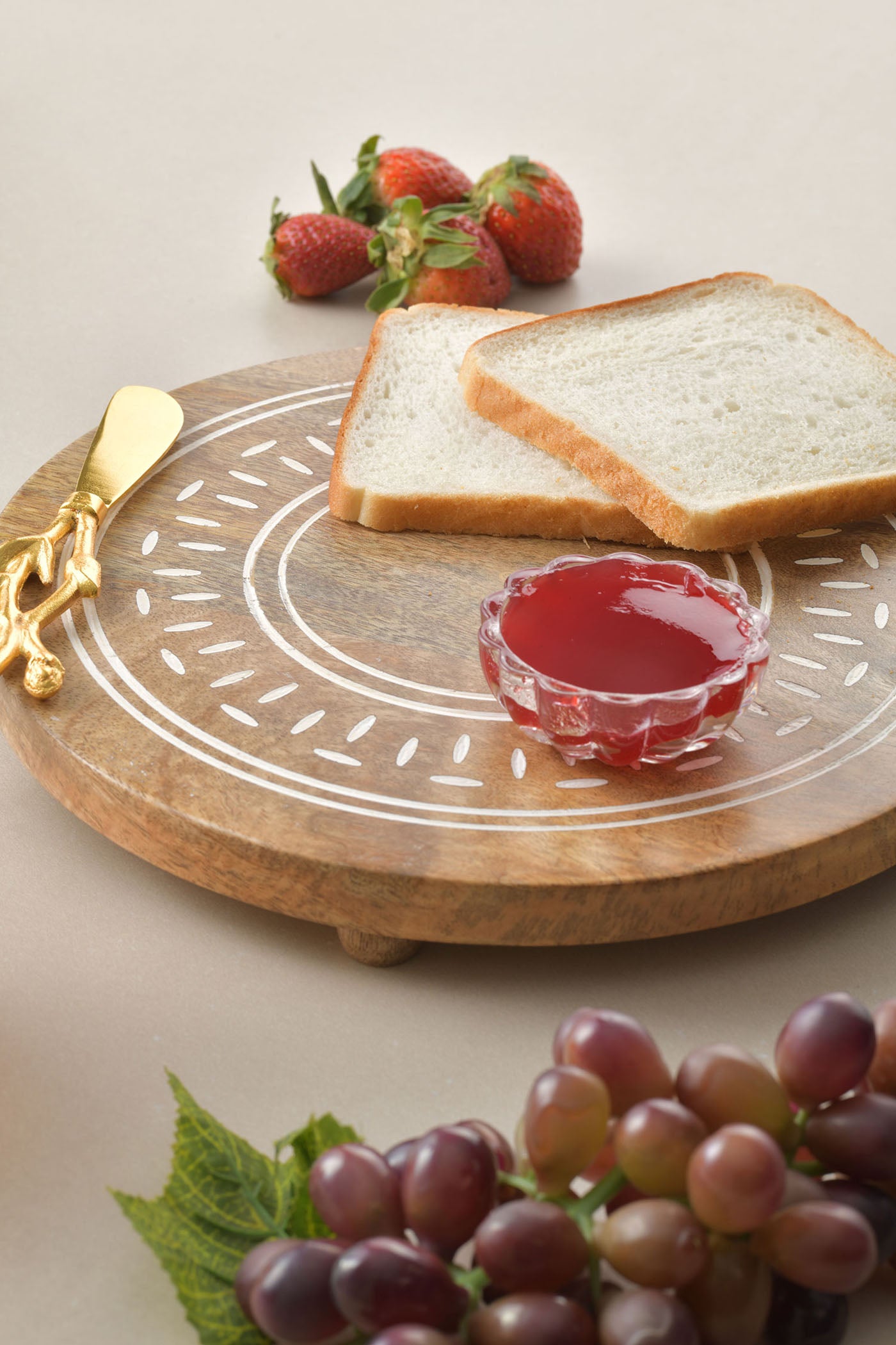 White wash Cheese Board Riser