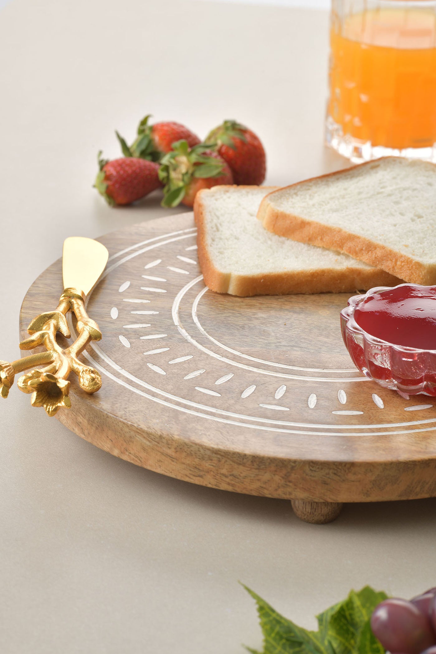 White wash Cheese Board Riser