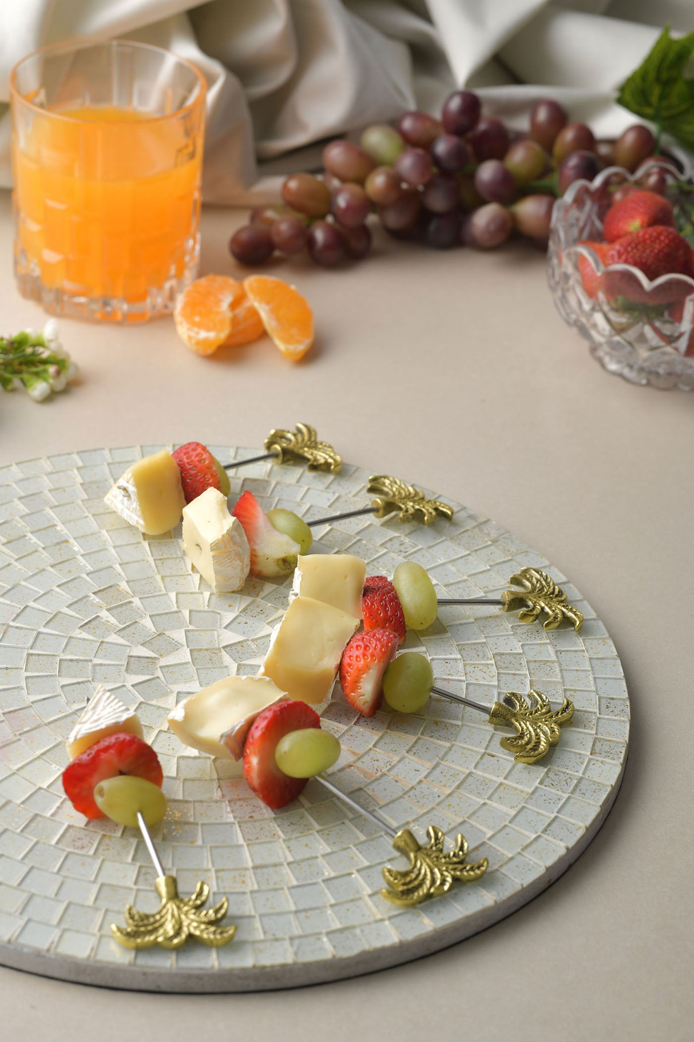 Tropical Food Pick Set of 6