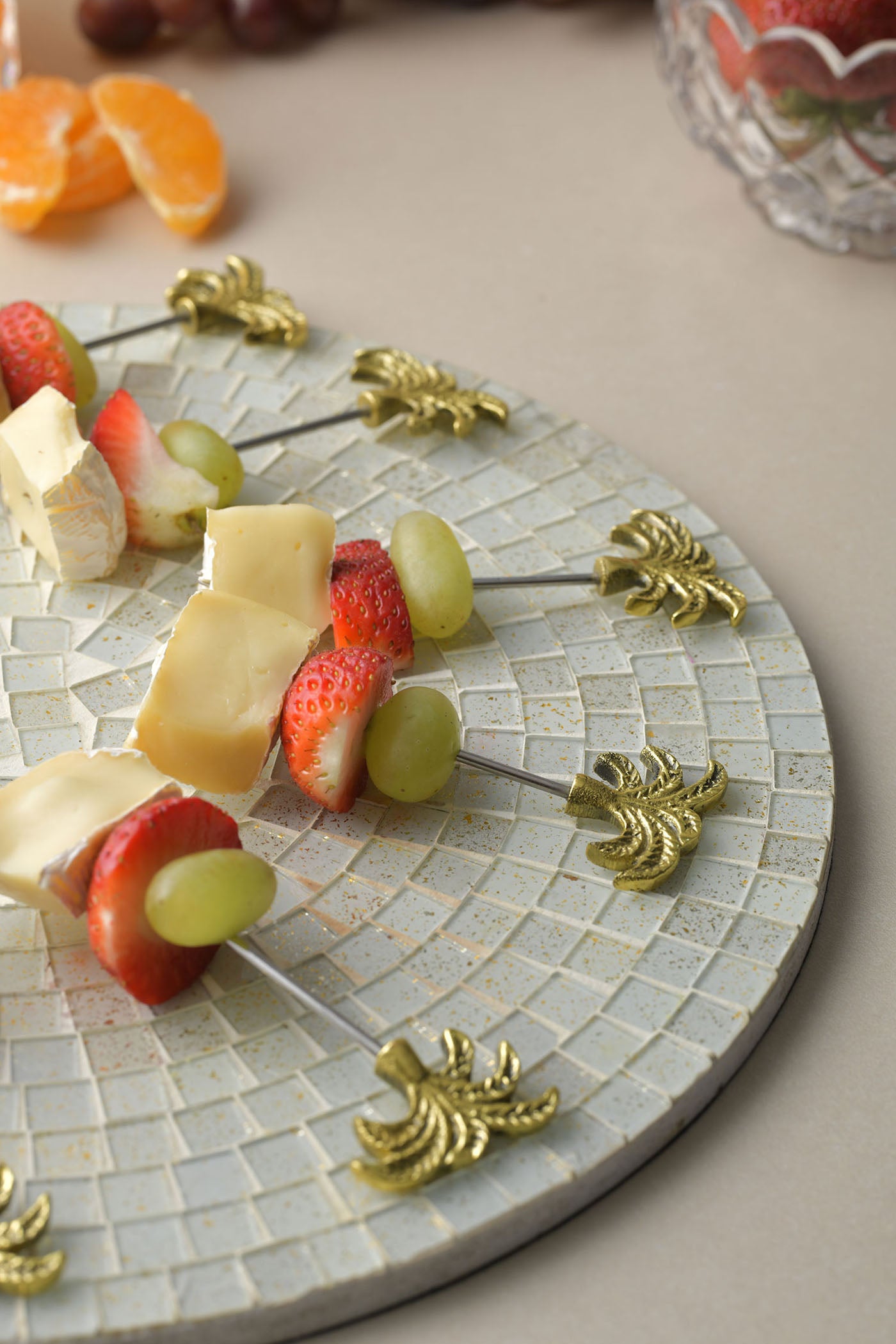 Tropical Food Pick Set of 6