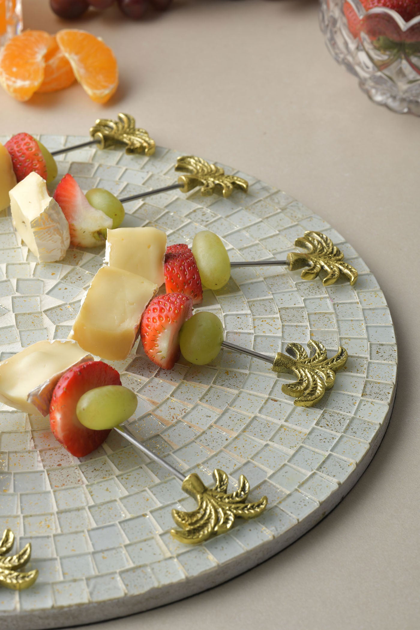 Tropical Food Pick Set of 6