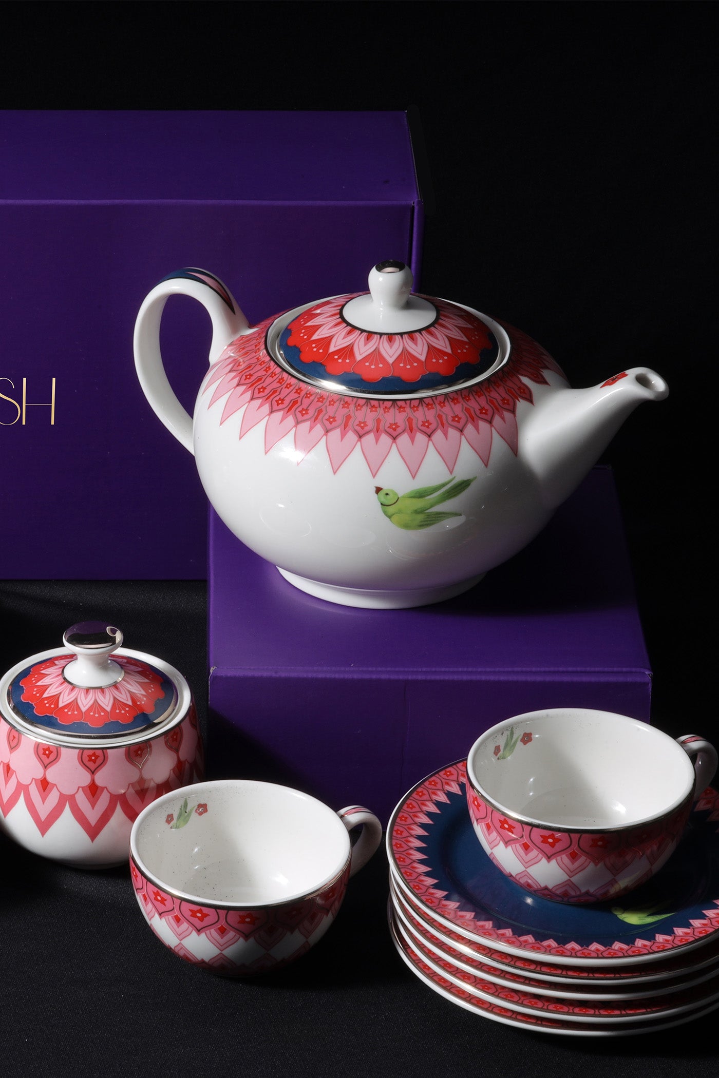 Mausam Tea Set of 14 Pcs