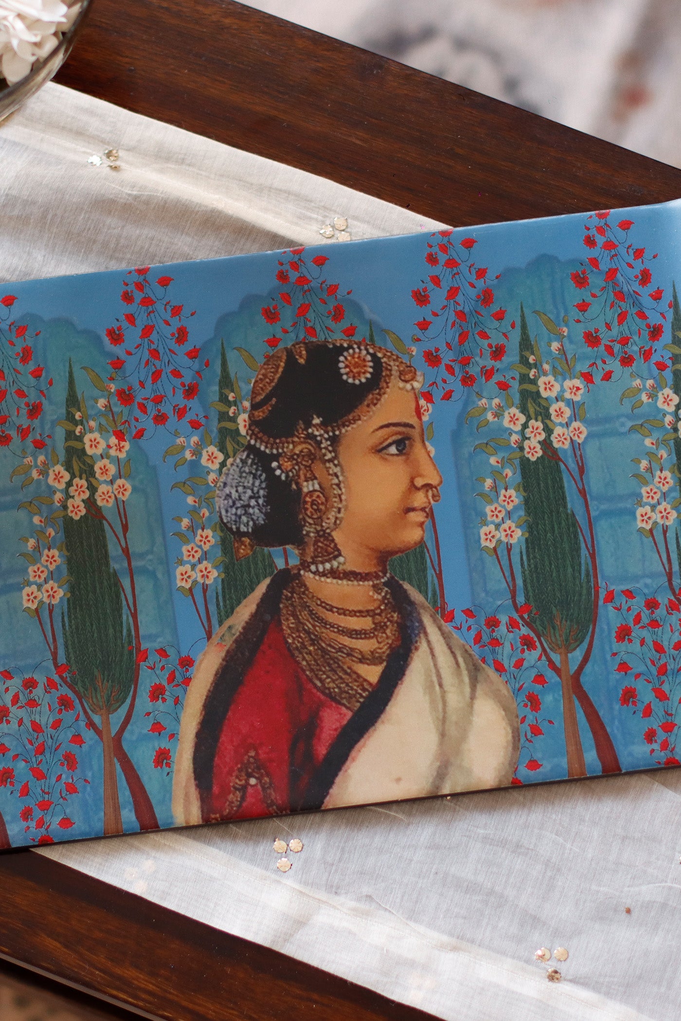 Amulya Lady In Jwell Tray