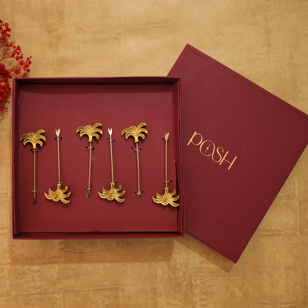 Tropical Food Pick Set of 6