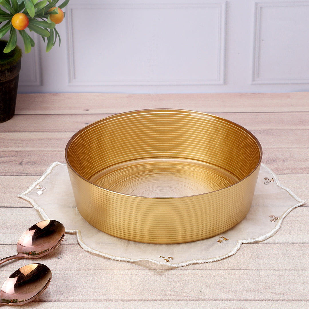 Classic Serving Bowl ( Gold )