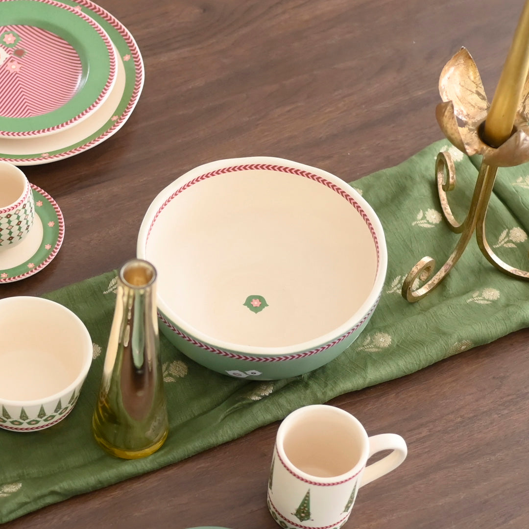 Mughal Garden Serving Bowl