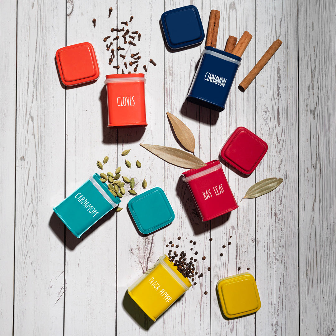 Masala  Storage Jars ( Set Of 5 )