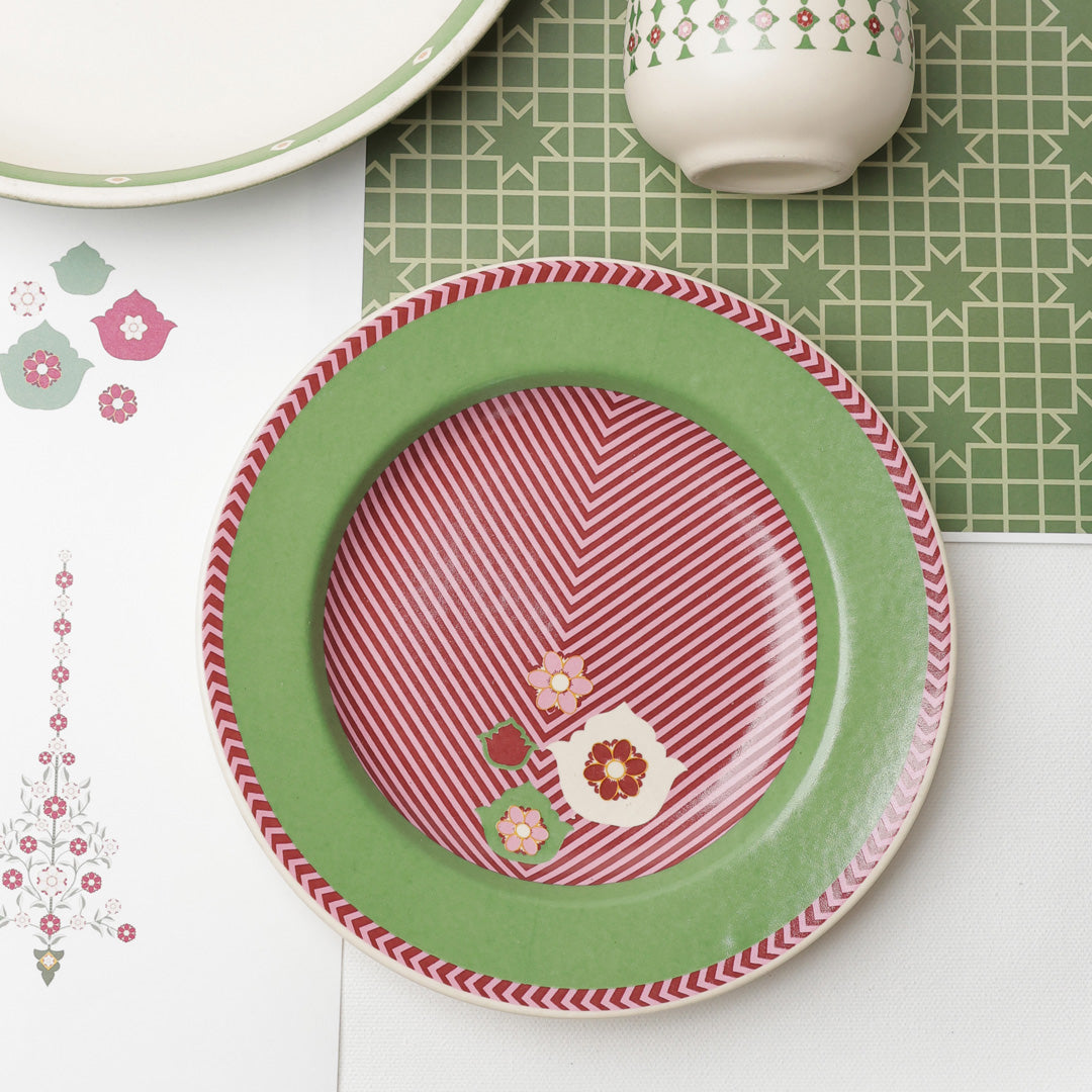 Mughal Garden Dessert Plate