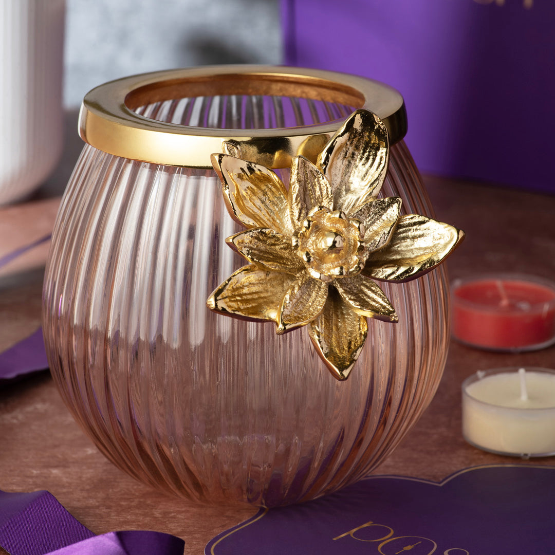 Kumudini Glass Votive (S)