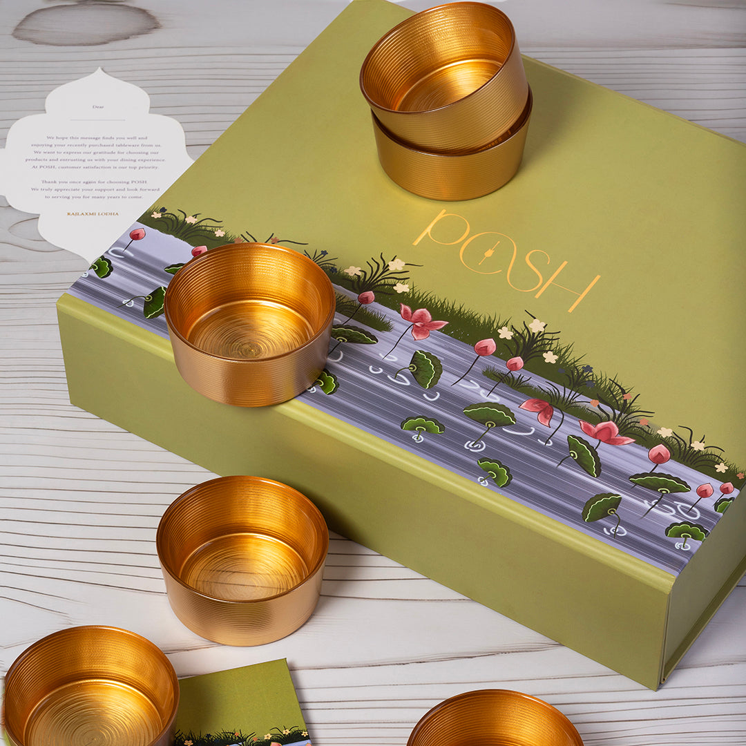 Classic Bowl ( Gold)
Set Of 6