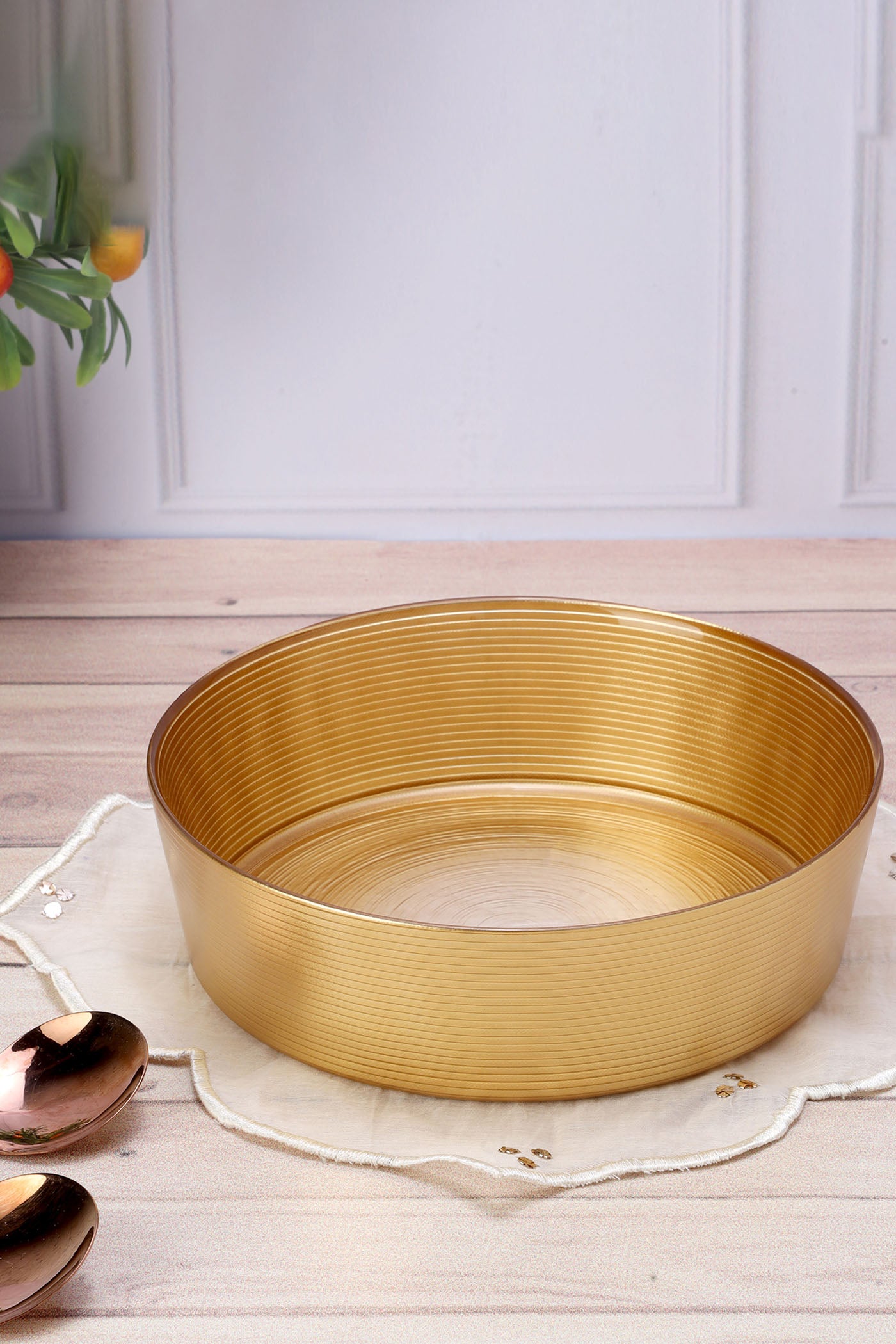 Classic Serving Bowl ( Gold )