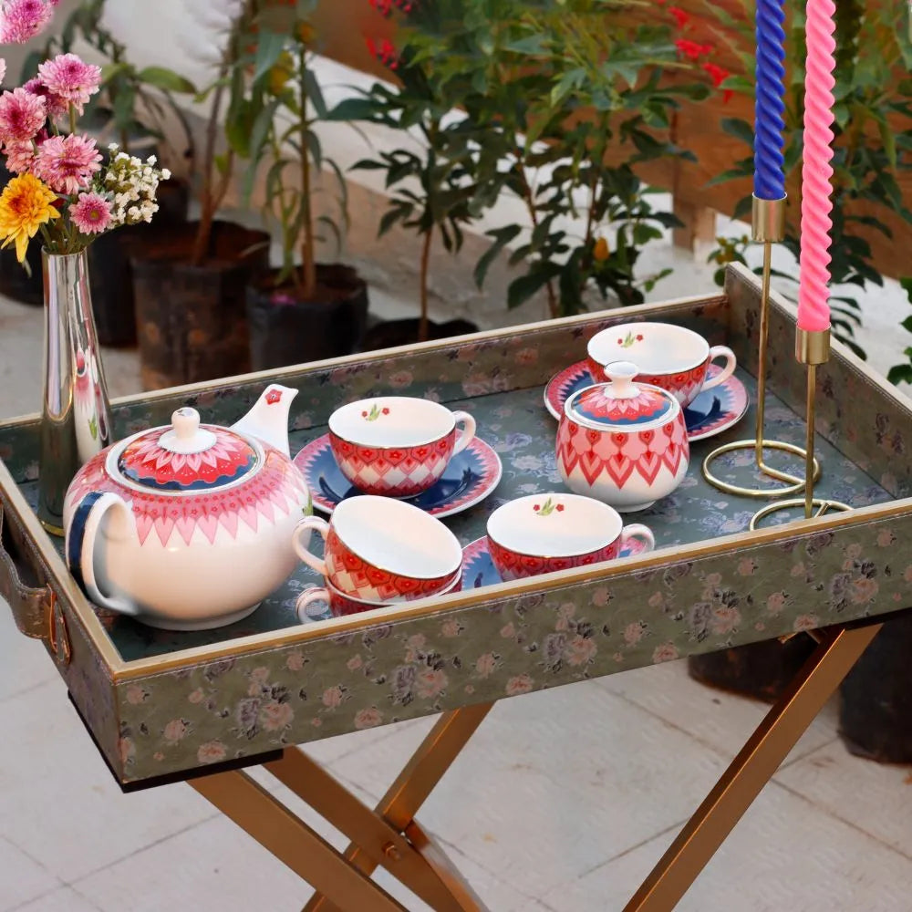 Mausam Tea Set of 14 Pcs