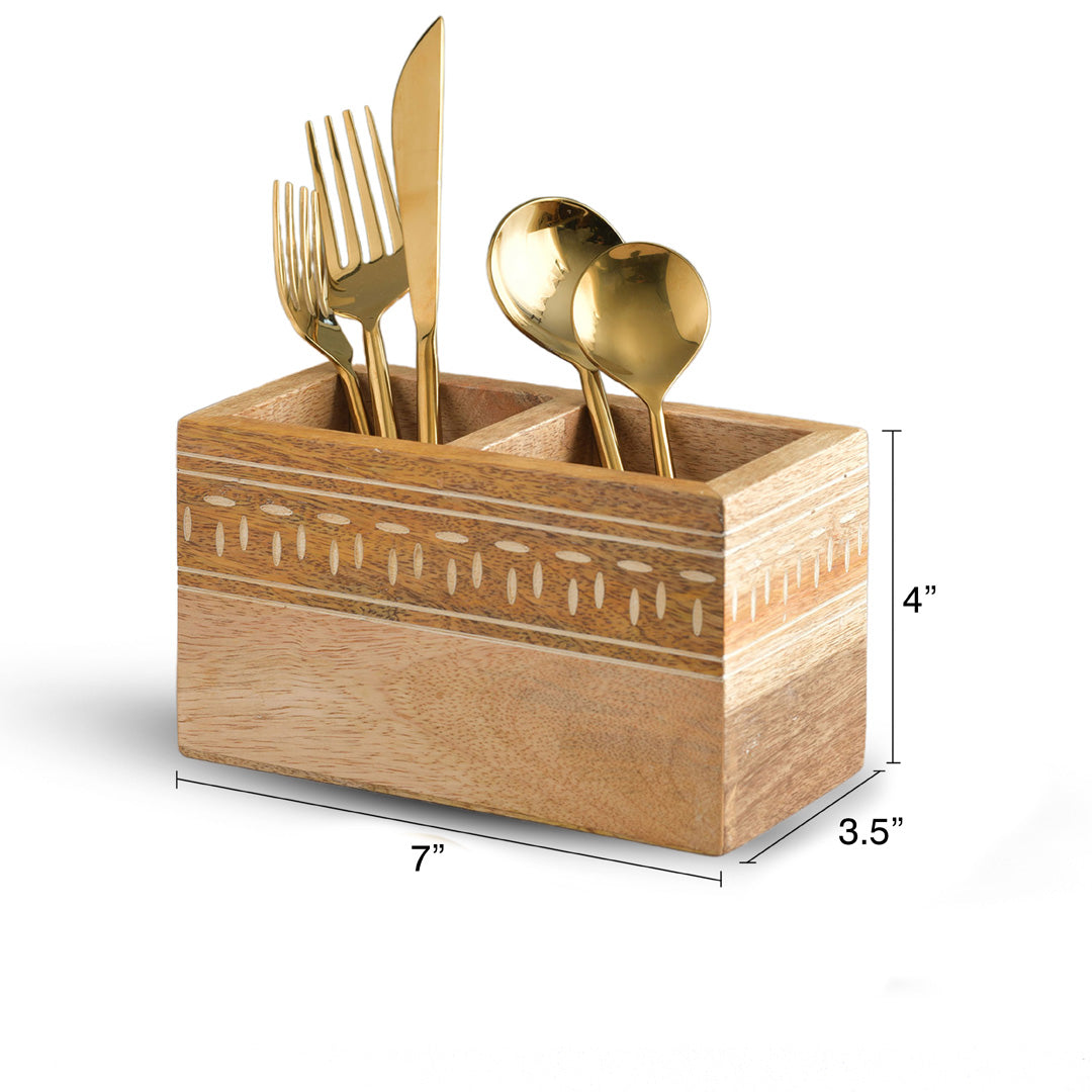 Whitewash Cutlery Holder