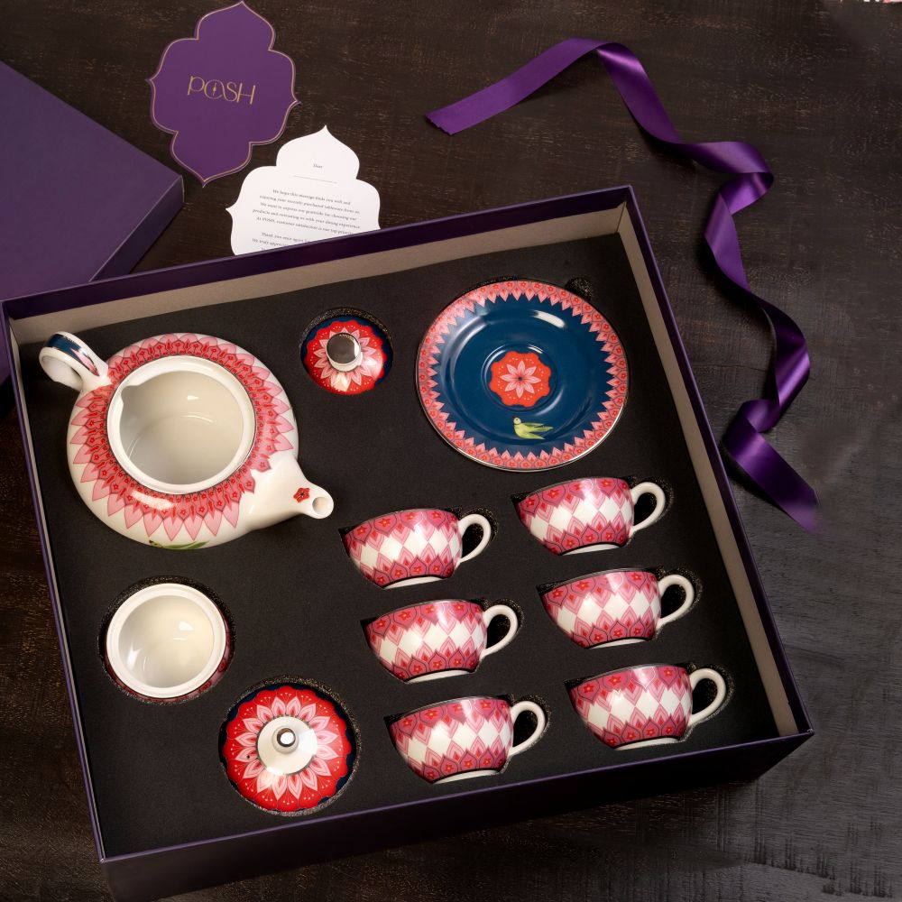 Mausam Tea Set of 14 Pcs