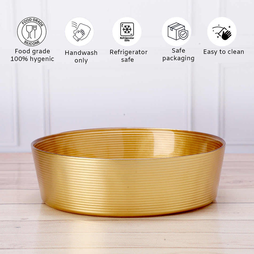 Classic Serving Bowl ( Gold )