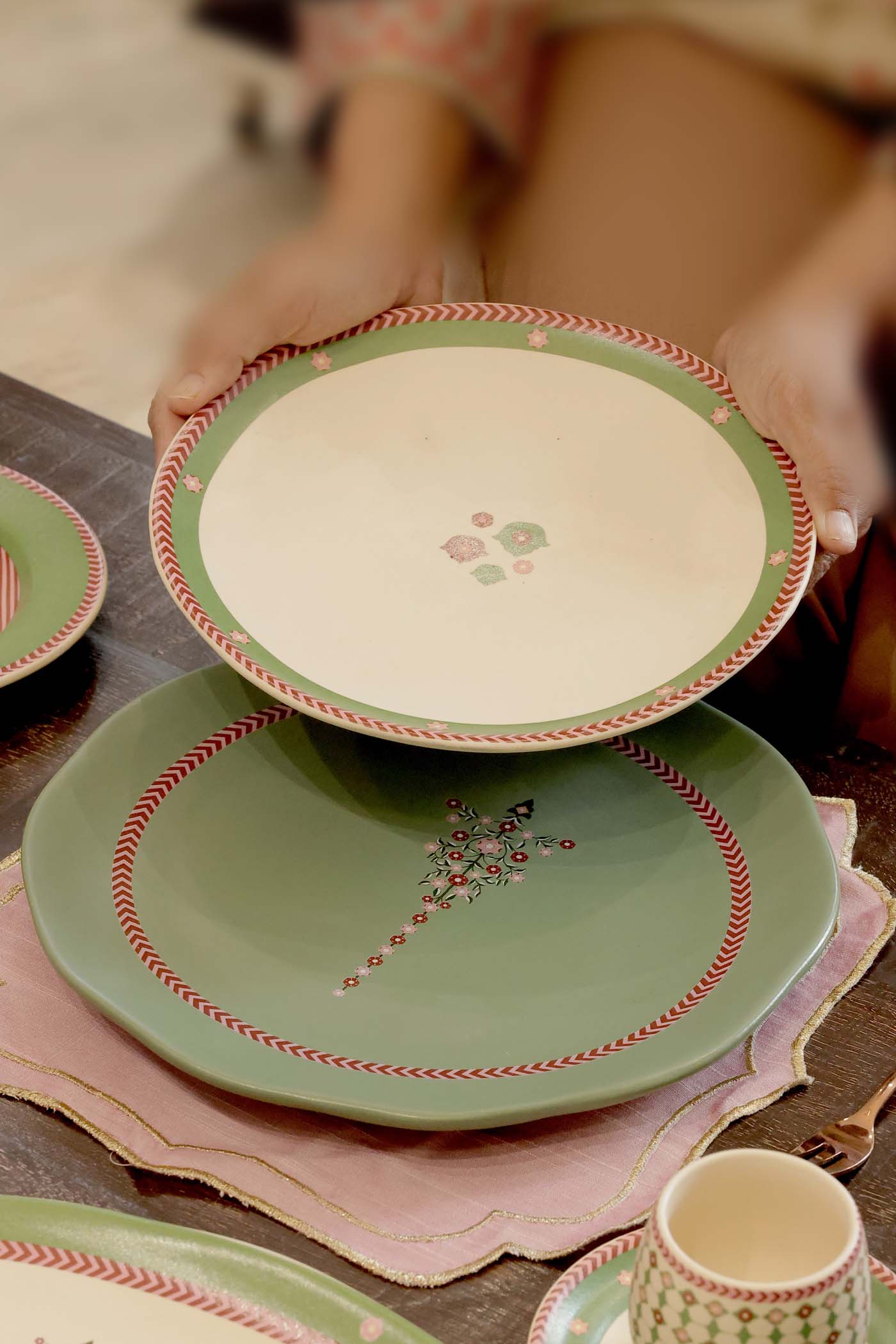 Mughal Garden Quarter Plate