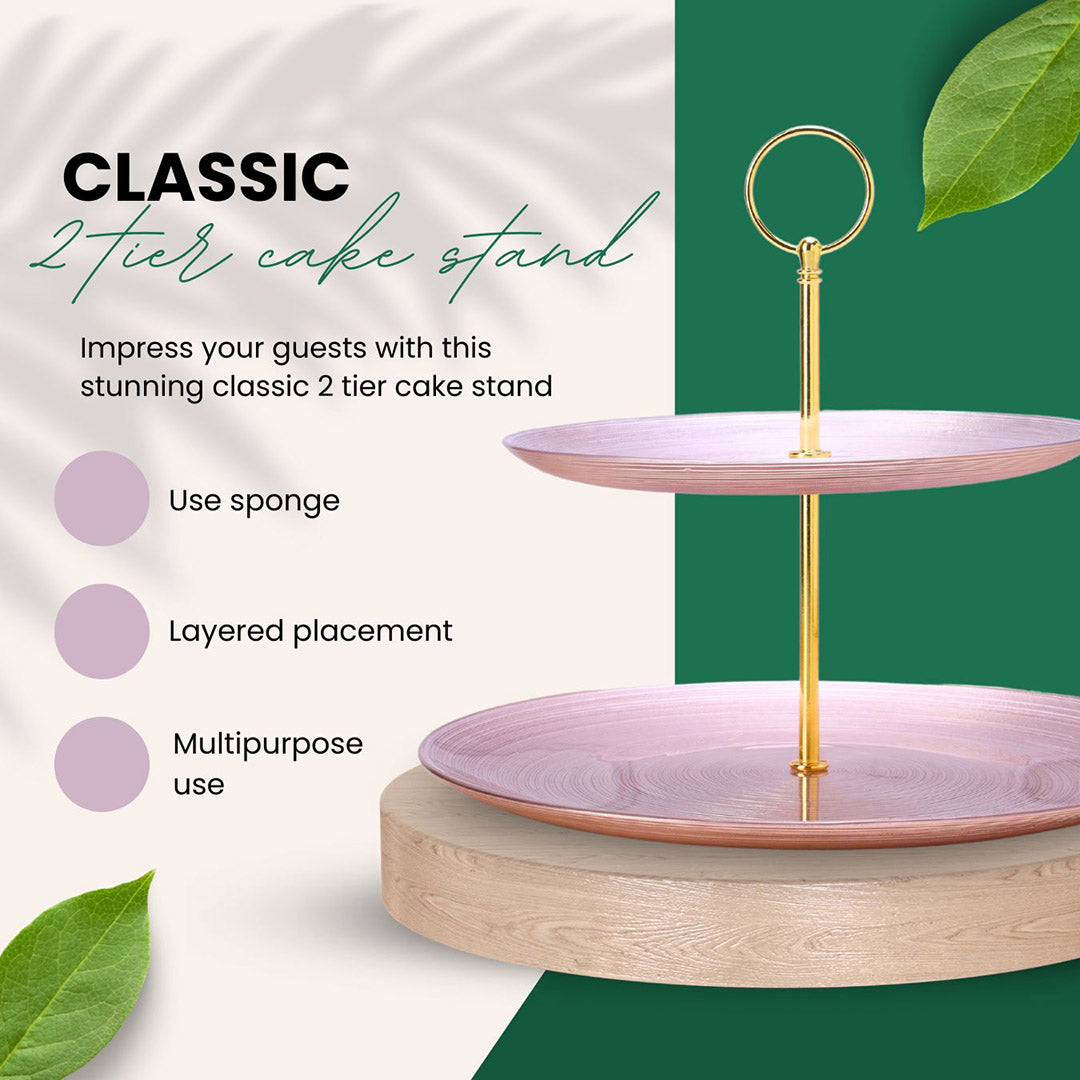 Classic 2 tier Cake Stand