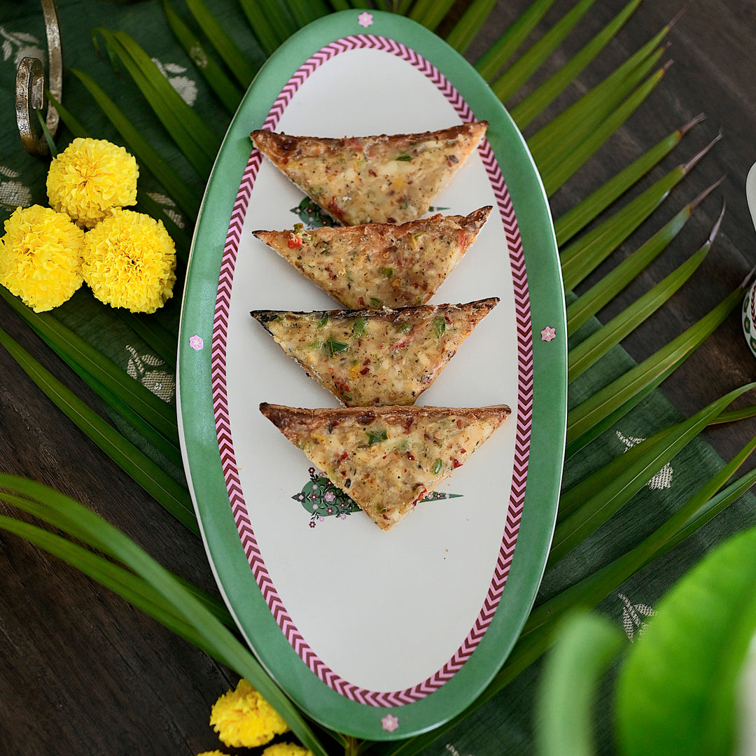 Mughal Garden Oval Platter