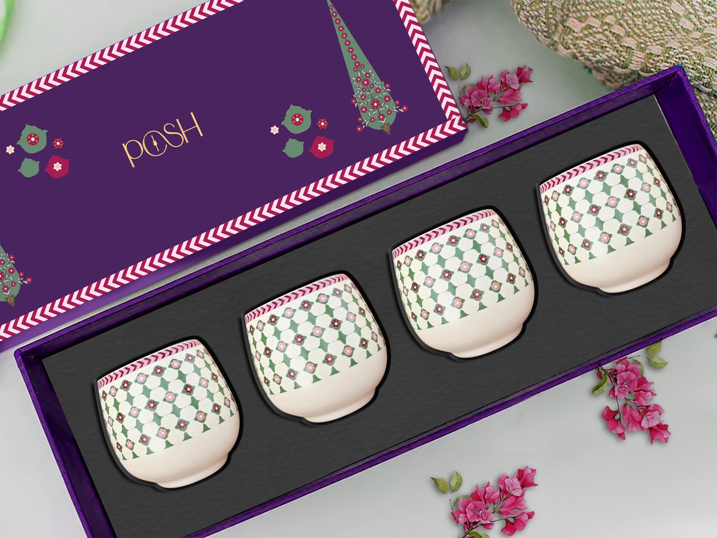 Mughal Garden 4 Kullad - Gifting