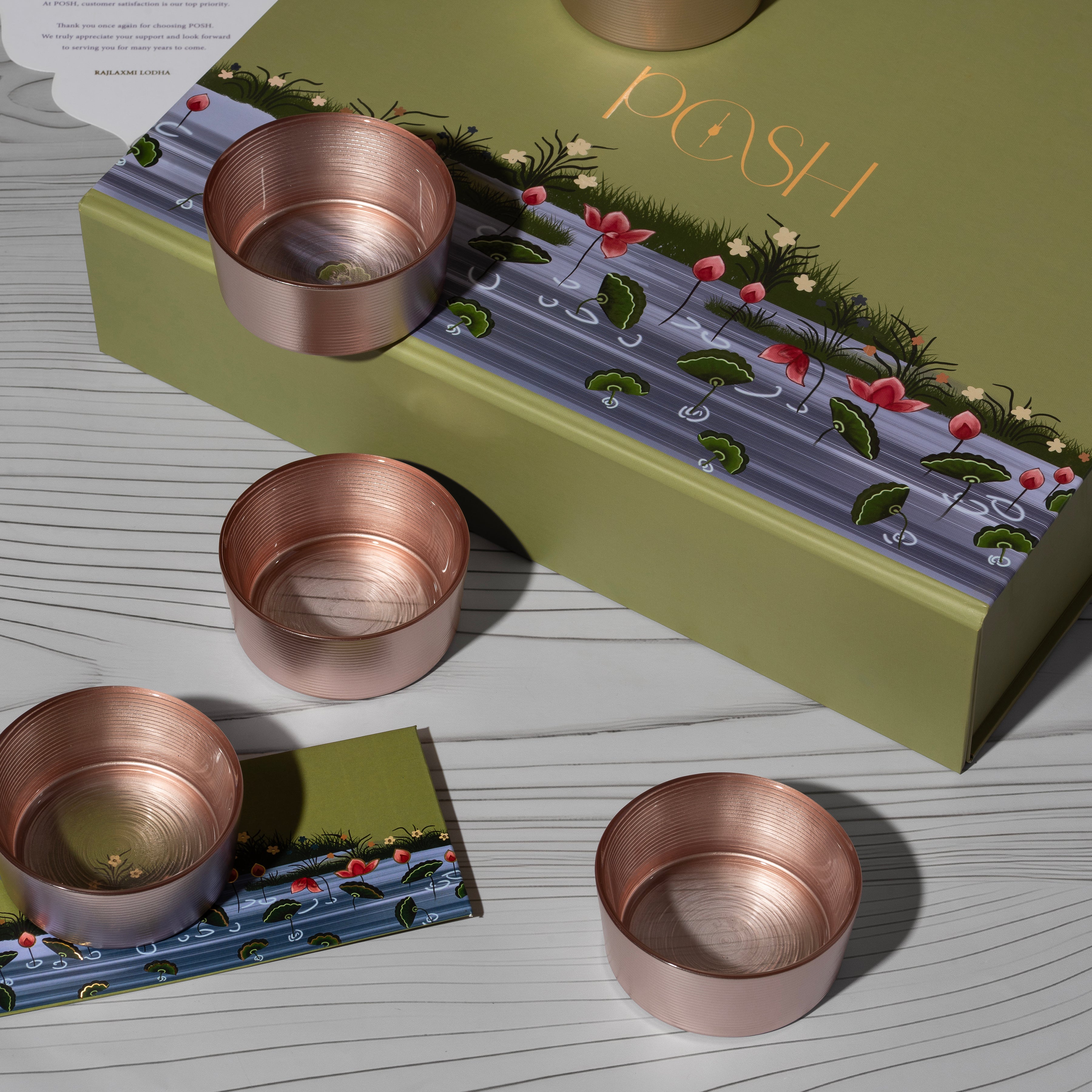 Classic Bowl ( Purple) Set Of 6 - Gifting