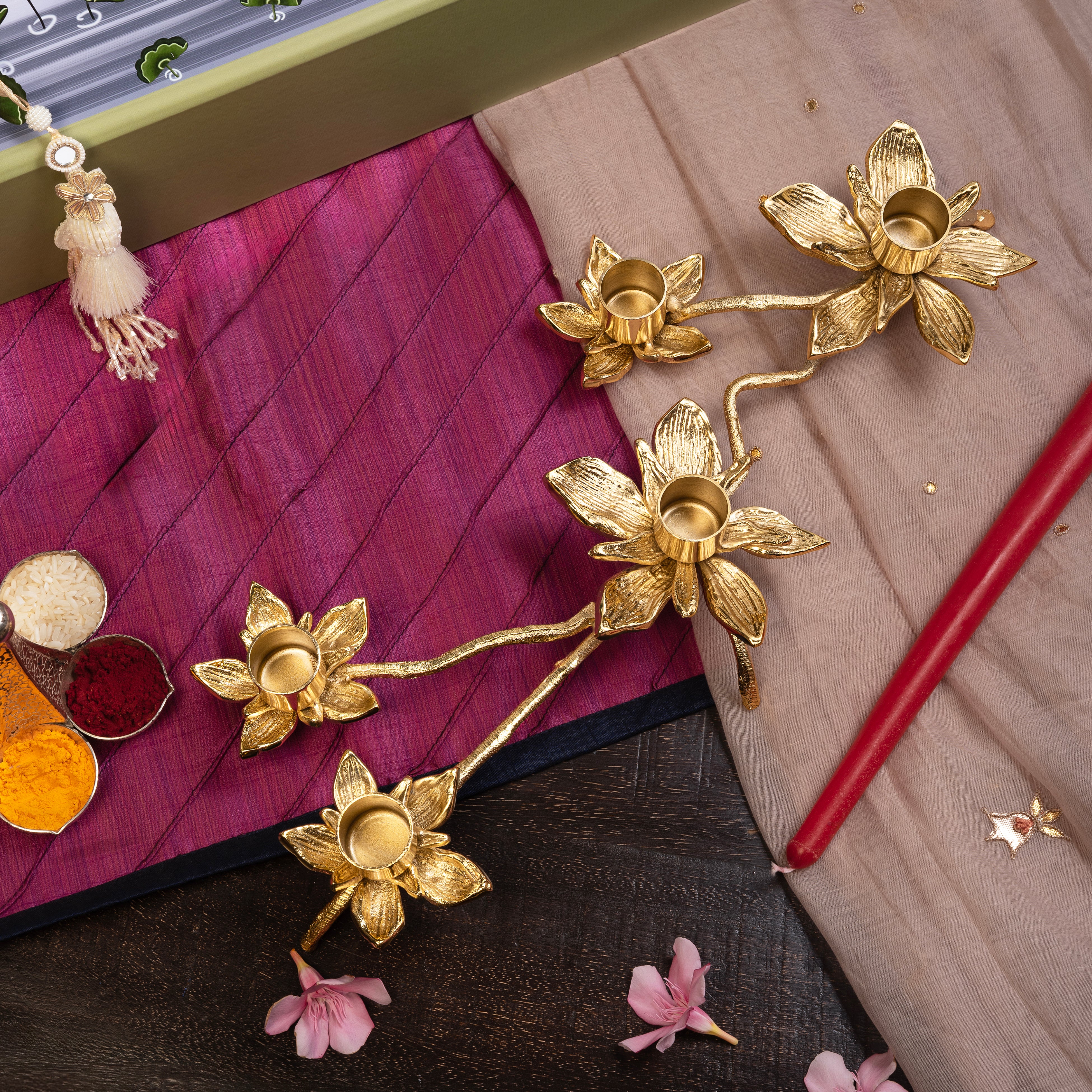 Kumudini Candle Stand - Gifting