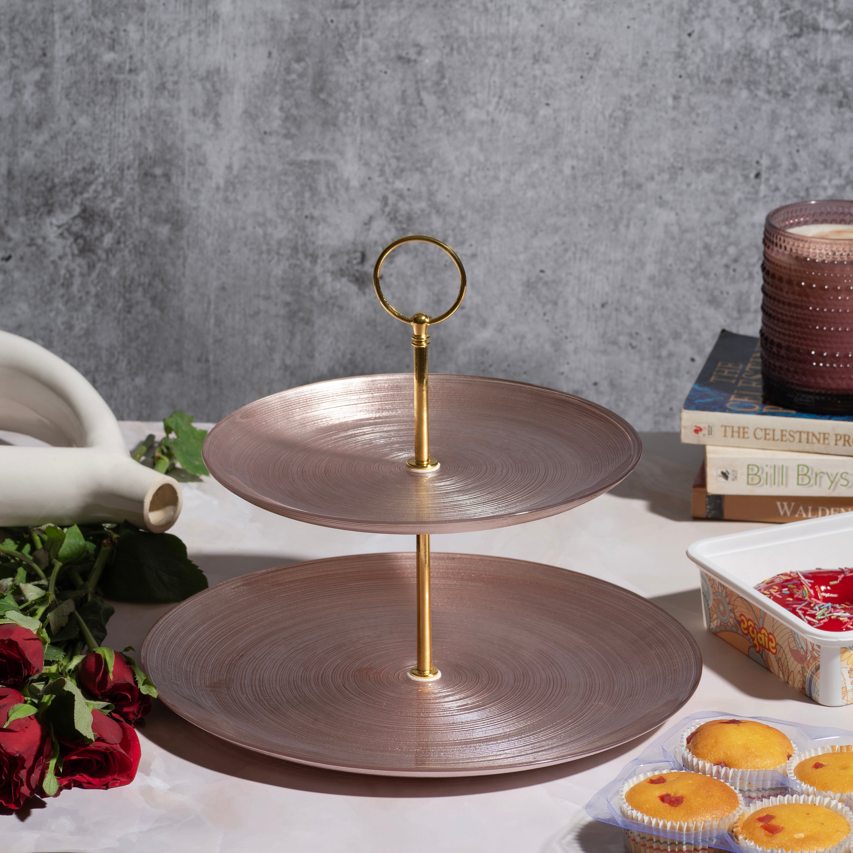 Classic 2 tier Cake Stand - Gifting