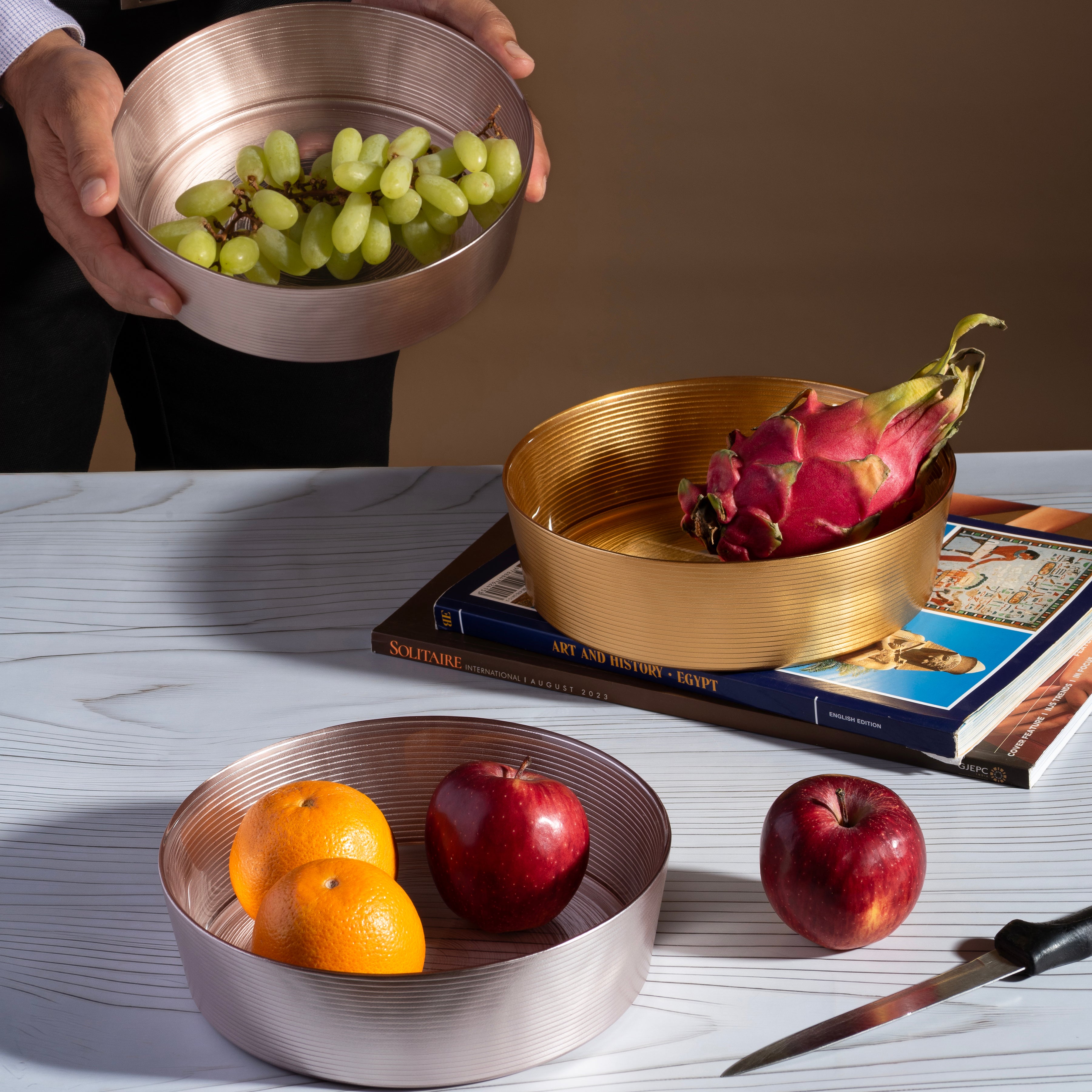 Classic Serving Bowl ( Purple) - Giting